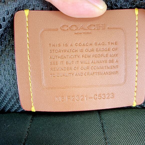 Coach C5323 Gotham Backpack IN Black - Picture 7 of 9